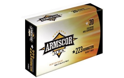 ARMSCOR 223REM 55GR VMAX 20/1000
