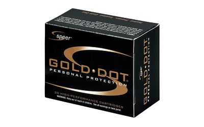 SPR GOLD DOT 9MM+P 124GR HP 20/500