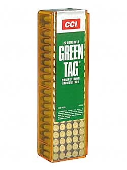 CCI 22LR GREEN TAG COMP 100/5000