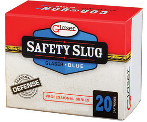 GLASER BLUE 40S&W 115GR 20/500